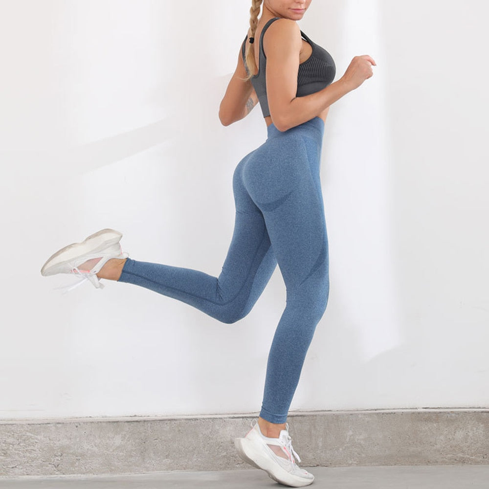 Women High Waist Sports Breathable Leggings